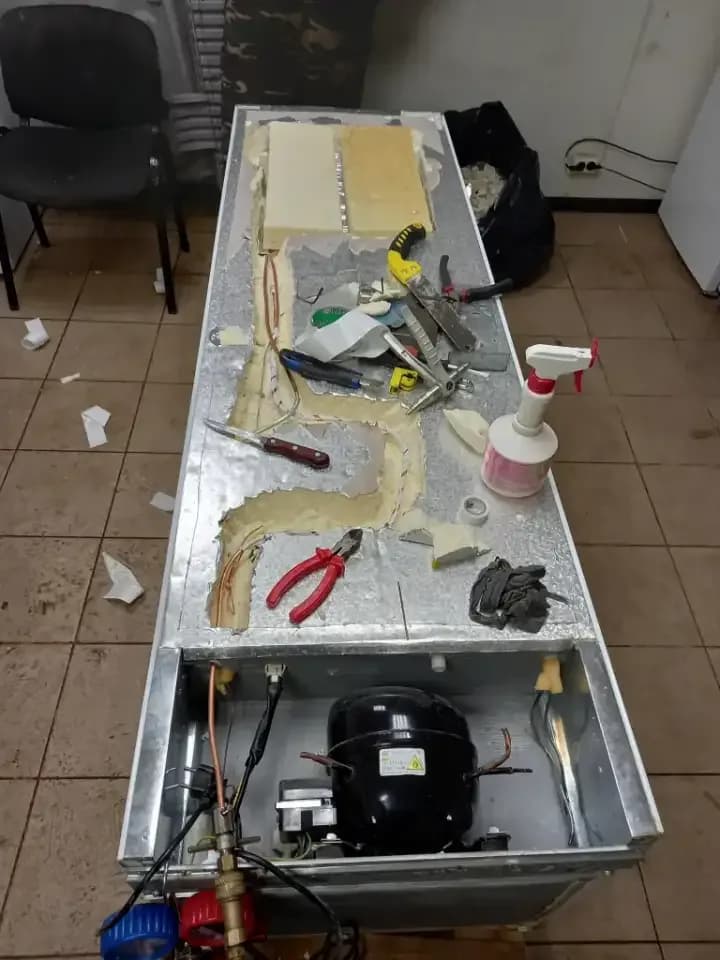 Ремонт морозильной камеры в Москве